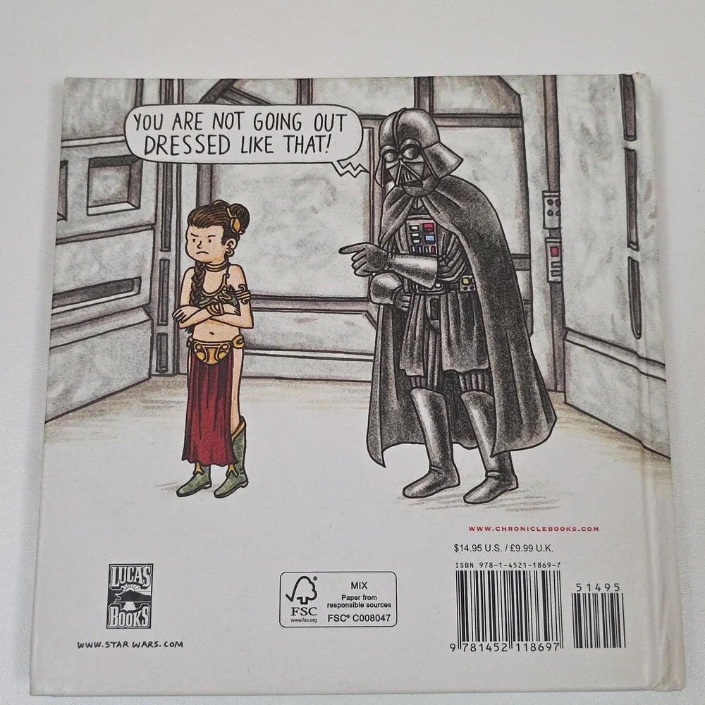 Star Wars Darth Vader Hardcover Books - Little Princess, Son, Friends, Goodnight